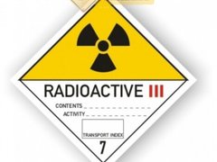 Eticheta pentru materiale radioactive